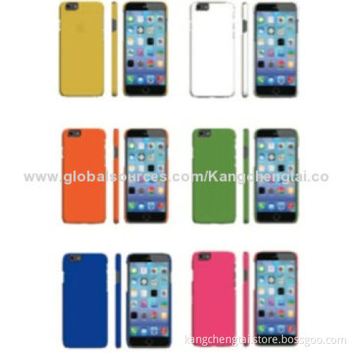 UV Finished Glossy Hard-shell Cases for iPhone 6, Durable PC Material, Lightweight